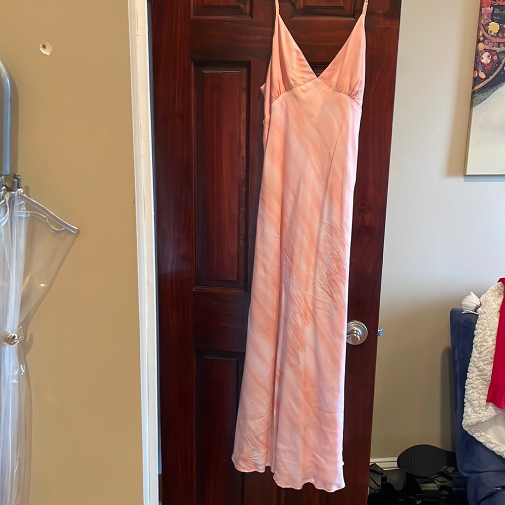 Midi pink dress from Privacy Please (size small). Dress has been worn twice.